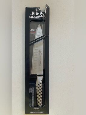 Global G-78/AB cook’s knife (fluted) New in Packaging